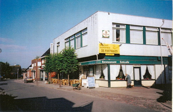 Restaurant en eetcafe De Postwagen in de jaren tachtig